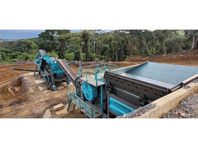 250-300 Ton / Saat Kapasiteli Mobil Çeneli Mobil Konkasör Tesisi - 3