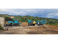 250-300 Ton / Saat Kapasiteli Mobil Çeneli Mobil Konkasör Tesisi