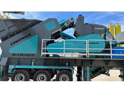 60-80 Ton / Saat Mobil Sekonder Darbeli Kırma Eleme Tesisi - 2