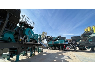 60-80 Ton / Saat Mobil Sekonder Darbeli Kırma Eleme Tesisi - 1
