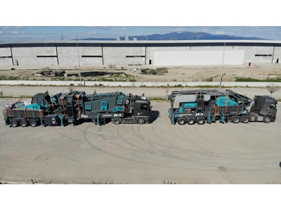 120-150 Ton / Saat Mobil Sekonder Darbeli Konkasör Tesisi - 3