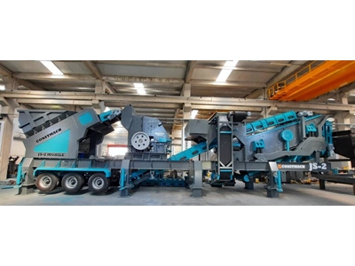 250-300 Ton / Saat Mobil Darbeli Kırma ve Eleme Tesisi - 1