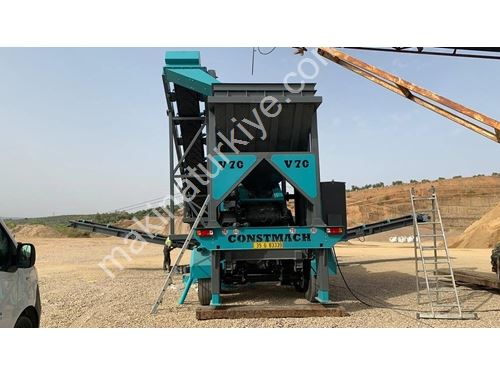 150-200 Ton / Saat Mobil Dik Milli Kırıcı