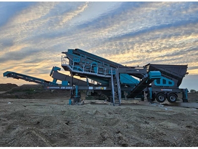 Installation mobile de criblage et de lavage de sable avec une capacité de 60 à 200 tonnes/heure - 6