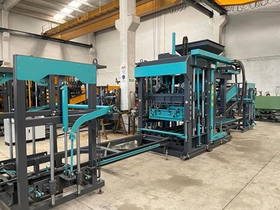Vollautomatische Betonpflaster- und Blockmaschine - 2
