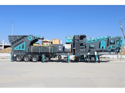 60-80 Ton / Saat Mobil Çeneli Taş Kırma Eleme Tesisi - 4