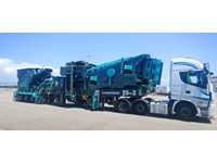 250-300 Ton/Saat Kapasiteli Mobil Sekonder Kırma Eleme Tesisi