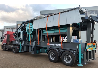 120-150 Ton / Saat Mobil Sekonder Darbeli Taş Kırma Tesisi - 6