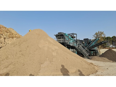 120-150 Ton / Saat Mobil Sekonder Darbeli Taş Kırma Tesisi - 3