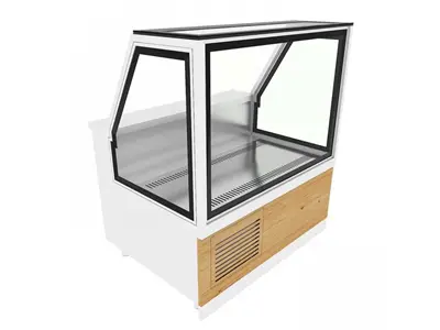 180 Cm Flat Meat Appetizer Display Cabinet