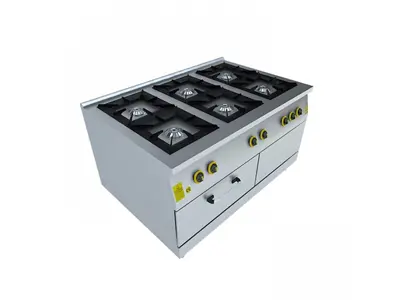 6-Piece Dual Oven