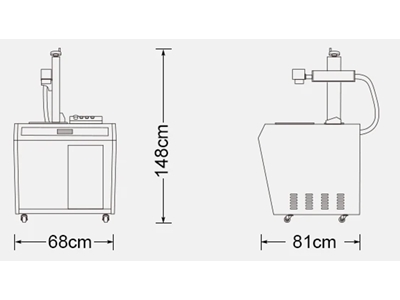 30W Fiber Laser Table Marking Station - 8