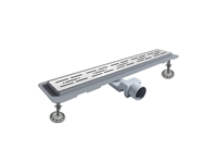 Ø50 Ceramic Overlay S Siphon Side Plastic Shower Channel