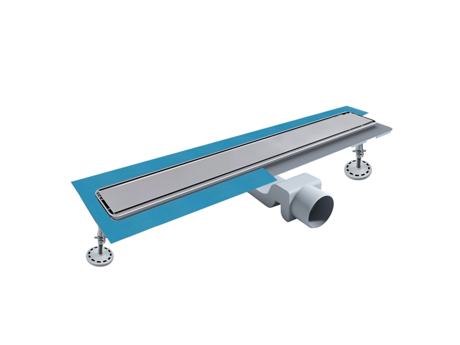 Ø50 Kunststoff-Isolierschürze Classic Serie S Siphon Edelstahl-Riemenscheibenabdeckung mit Isolierband