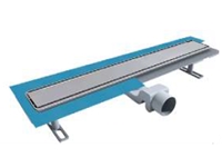 Ø50 Side Outlet Plastic Insulation Skirt Classic Series Stainless Steel Frame Co