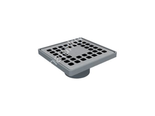 Ø50 Plastic Body Stainless Steel Grate Water Trap Pipe Outlet Model