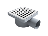 Ø50 Eco Plastic Framed Classic Wet-Dry System Drain - 0