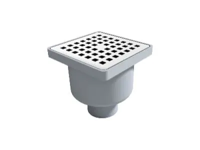 Ø50 Bottom Outlet Eco Plastic Framed Classic Drain Wet-Dry System