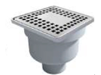 Ø50 Bottom Outlet Lux Stainless Steel Framed Classic Drain Wet-Dry System