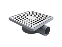 Ø50 Side Outlet Plastic Framed Classic Drain Wet-Dry System
