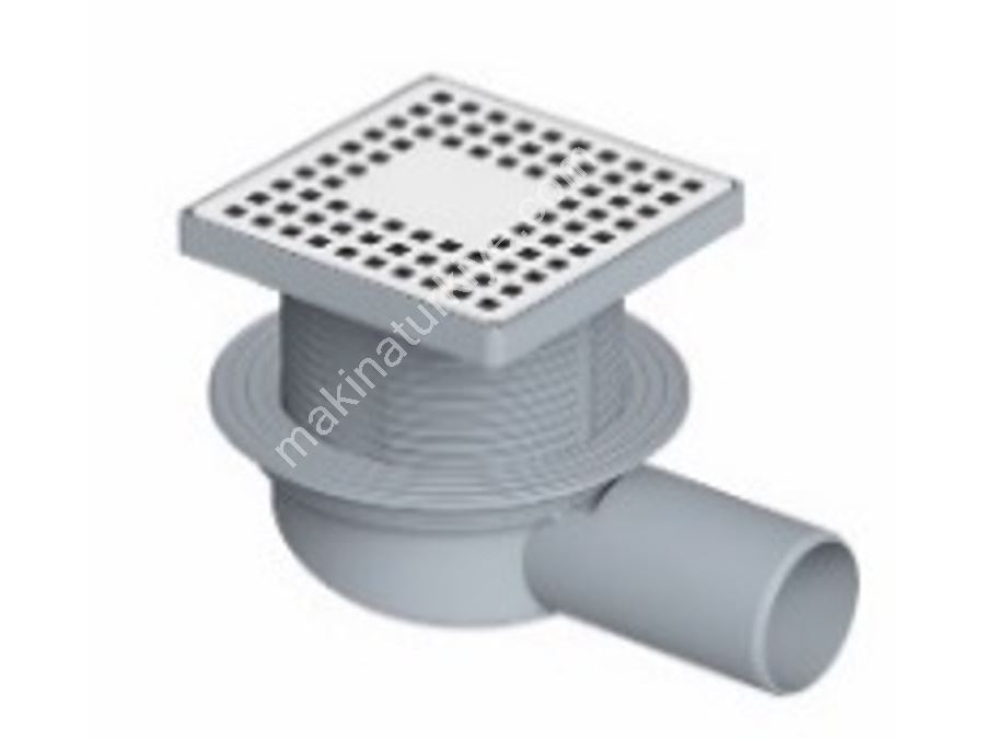 Ø50 Plastic Framed Odor Preventer Head Side Outlet Insulation Base