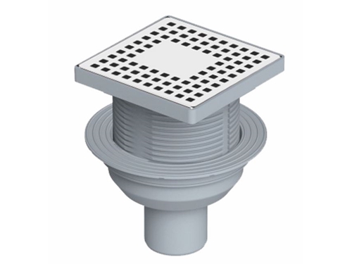 Ø70 Plastic Framed Odor Preventer Head, Bottom Outlet Insulation Base
