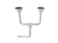 Ø40 1 1/2 - 304 Grade Siphon Outlet Double Chamber Bellows Siphon
