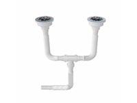 Ø40 1 1/2 - 304 Grade Siphon Outlet Double Chamber Bellows Siphon