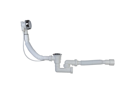 Ø40-Ø50 ABS Plastic Handwheel (Brass Plug) Controlled Bathtub Trap Siphon