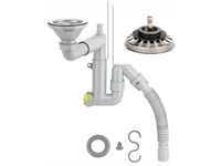 Ø40 304 Grade Stainless Steel Telescopic System, Strainer With Brass Screw Set /