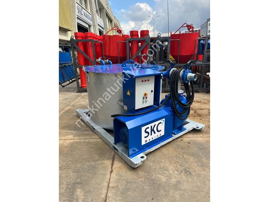 1000 Litre Bentonit Ve Enjeksiyon Santrali Bentonit Mikseri