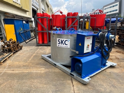 1000 Litre Bentonit Ve Enjeksiyon Santrali Bentonit Mikseri - 1