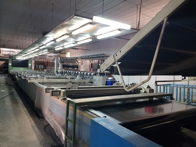 Machine d'impression de tissu (Flatbed) de 2,10 m - 4