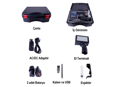 12.7mm G100 El Tipi Tarih Kodlama Makinesi - 1