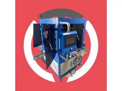 50 Units/Minute 8 Station Servo Control Automatic Screen Printing Machine