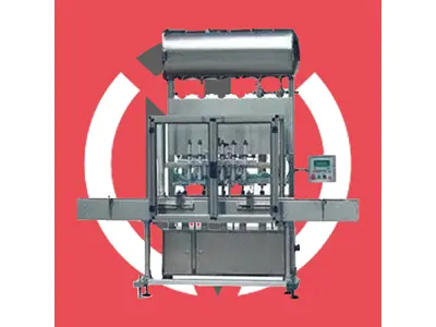 6 Nozzle Liquid Filling Machine