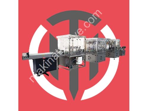 8 Nozzle Full Automatic Liquid Filling Line