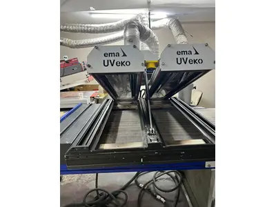 86 cm Çift Lamba UV Kurutma Makinesi İlanı