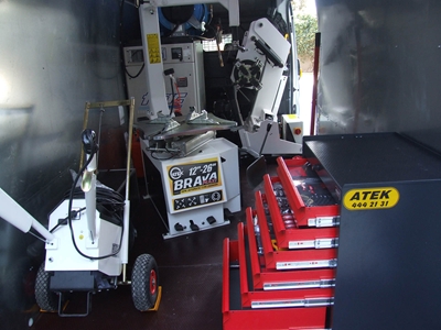 Machine de montage et démontage de pneus Atek Mobıl Allegro Eco 14"-26" - 2