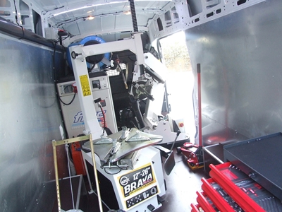Machine de montage et démontage de pneus Atek Mobıl Allegro Eco 14"-26" - 3