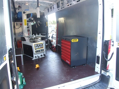 Machine de montage et démontage de pneus Atek Mobıl Allegro Eco 14"-26" - 4