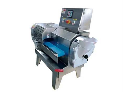 500-2000 Kg / Hour Multifunctional Vegetable Cutting Dicing Machine - 0