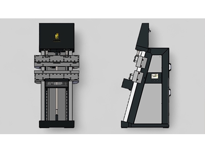 Dikey Havlupan ve Radyatör Hidrolik Presi - 2