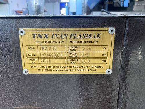 Servo Plastik Enjeksiyon Makinası 308 Ton