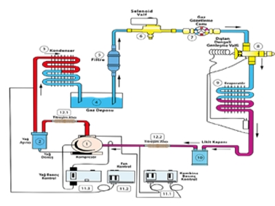 Unité de condensation Bitzer semi-hermétique de 25 CV avec évaporateur - Appareil de refroidissement industriel - 4