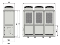 Semi Hermetic 40 Hp Bitzer Condensing Unit Evaporator Industrial Cooling Device - 2