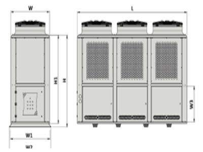 Unité de condensation Bitzer semi-hermétique de 40 CV avec évaporateur - Appareil de refroidissement industriel - 2