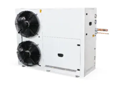 Semi Hermetic 9 Hp Bitzer Condensing Unit Evaporator Industrial Cooling Device