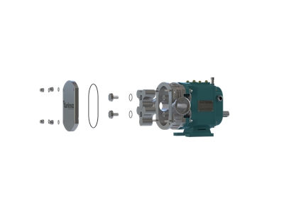 6 Bar (2.500 L/S) Drehkolbenpumpe - 7