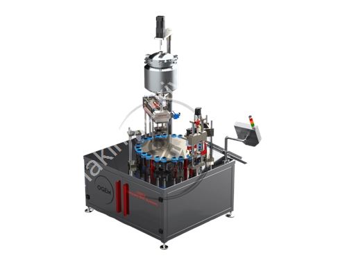 Automatic Double Head Rotary Packaging Filling Machine